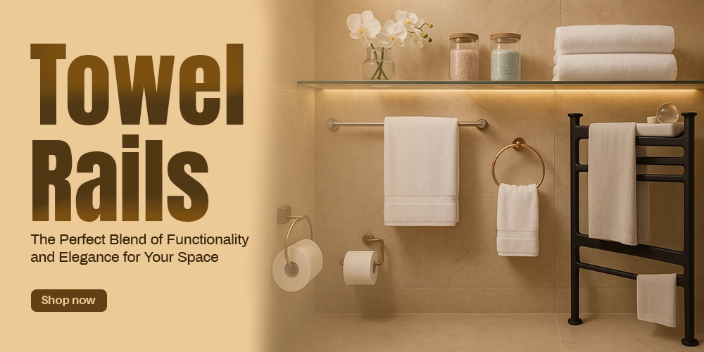 Close-up of Roomwell stainless kettle on compact welcome tray with tea and coffee sachets